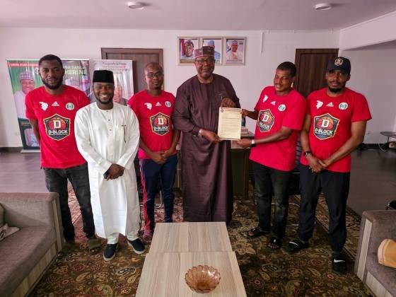 Hon Com Ben Kure & SSA — D-Block Basketball Academy